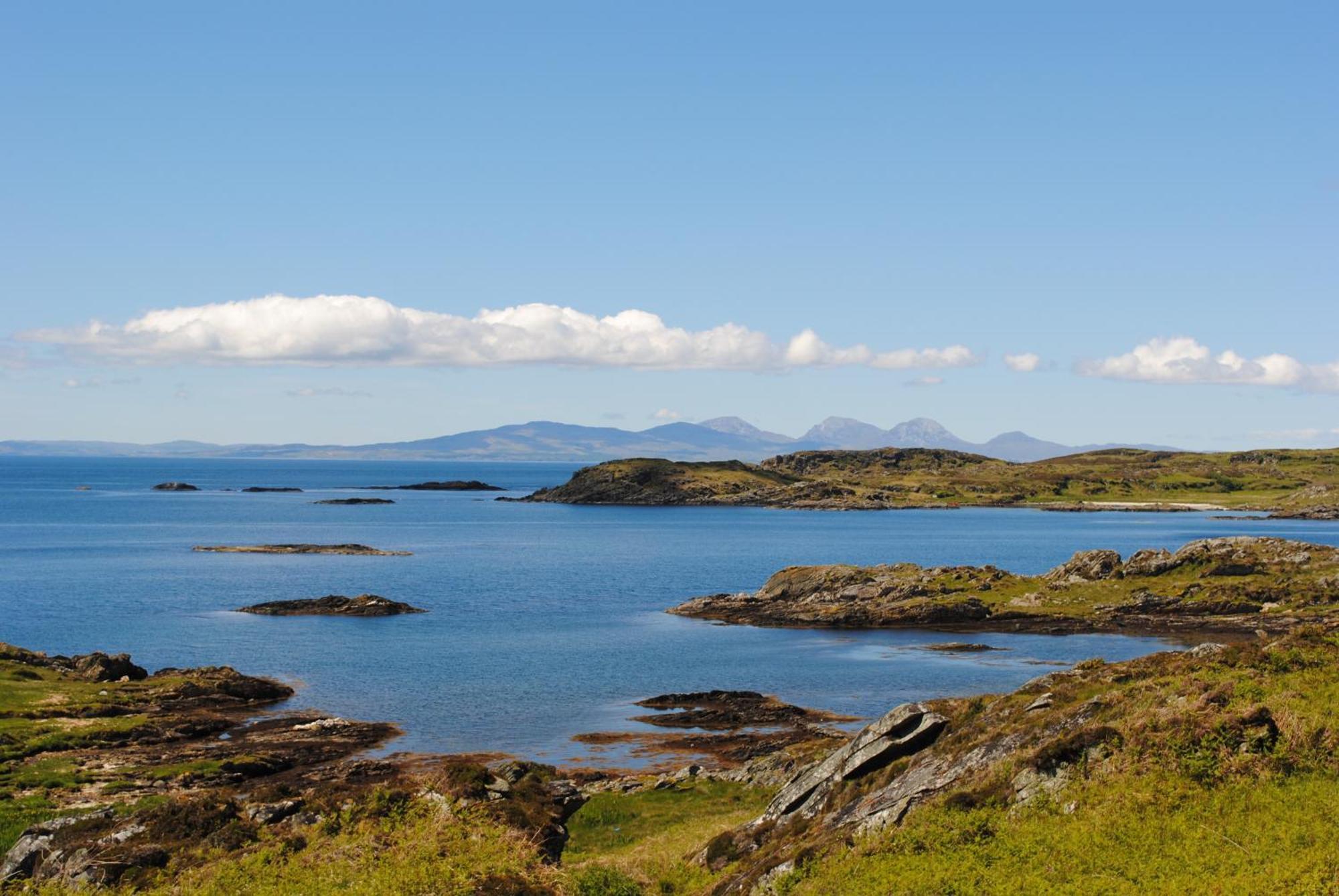 Beach View Cottage Isle of Gigha Bagian luar foto